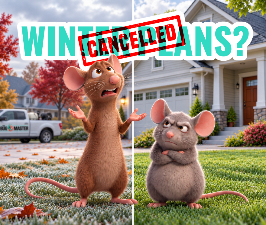 Winter plans canceled — The Bug Master rodent control keeps rodents out of your home